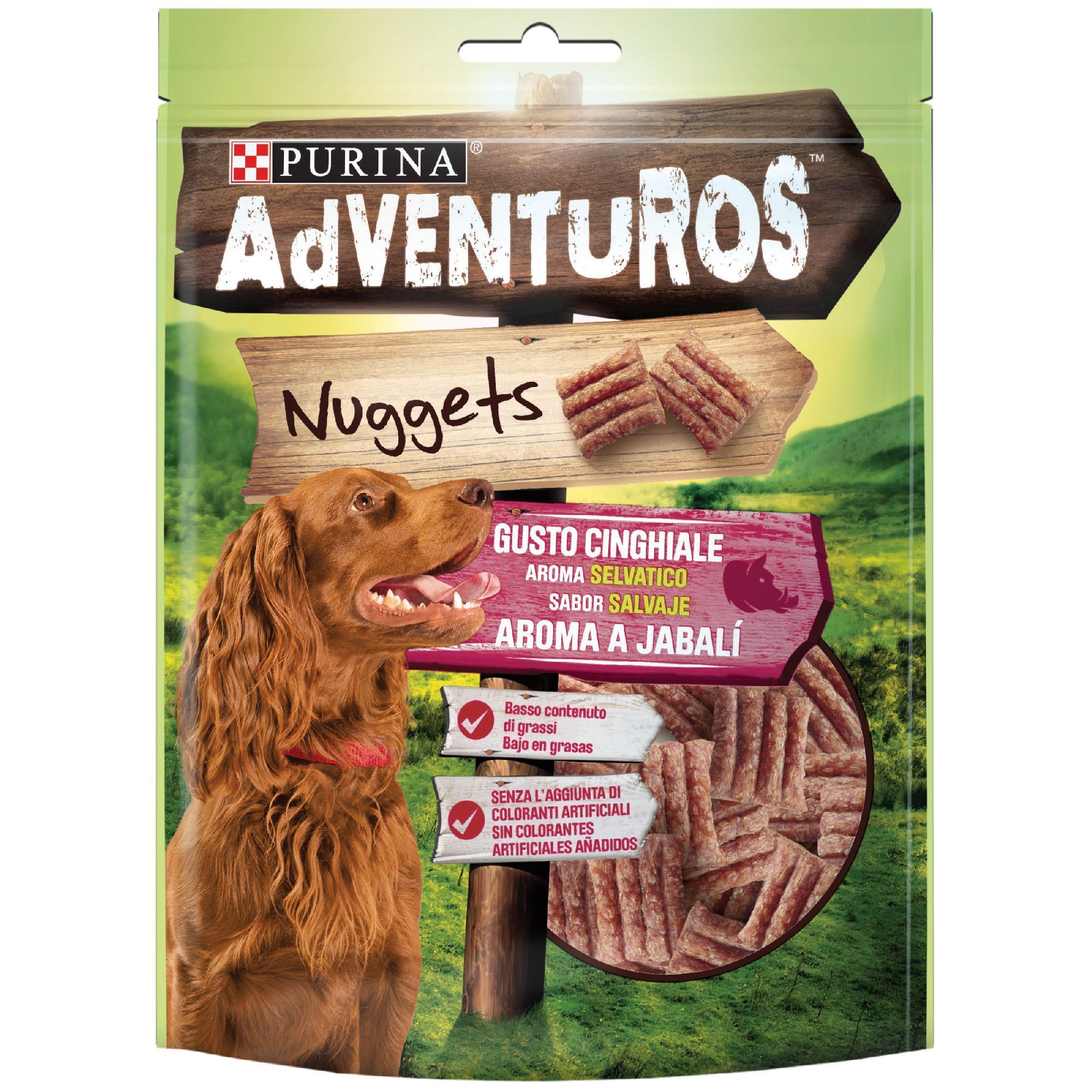 ADVENTUROS Snack Nuggets al gusto Cinghiale per Cane | PURINA Shop
