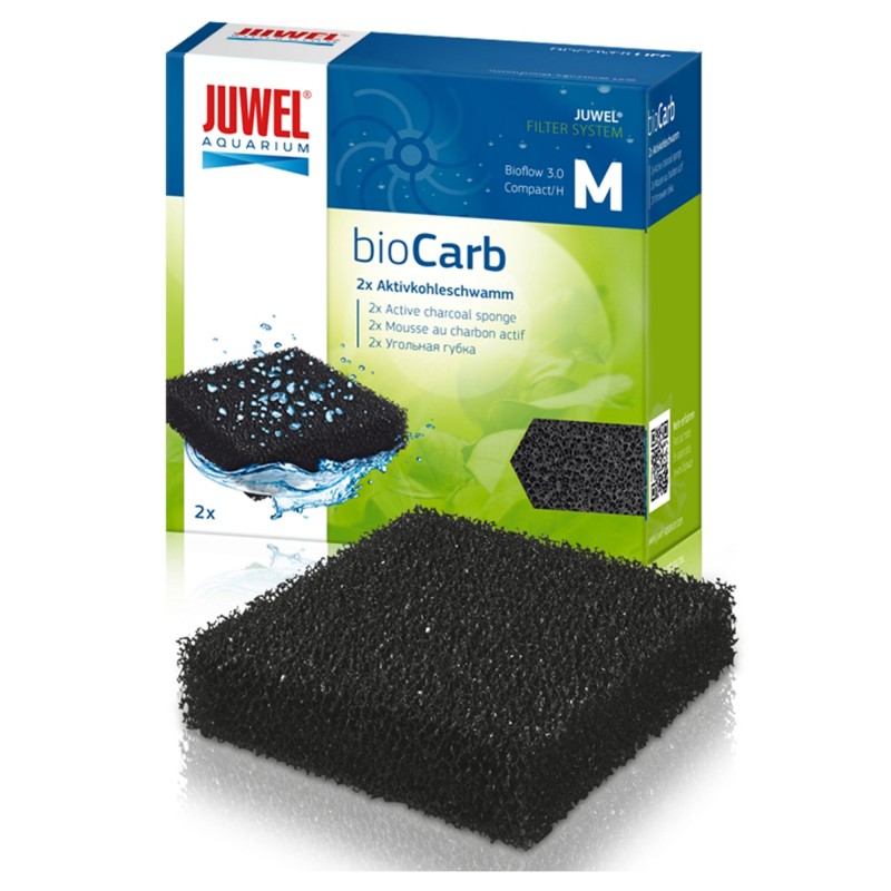 Juwel BioCarb M Spugna carbone per filtro Bioflow 3.0 Compact
