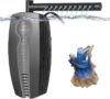 PYPABL Filtro per Acquario Regolabile 600L/H, Pompa Filtro Interno