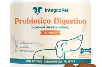 I migliori 6 Integratori Prebiotici per Cani Adulti